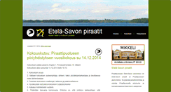 Desktop Screenshot of etela-savo.piraattipuolue.fi